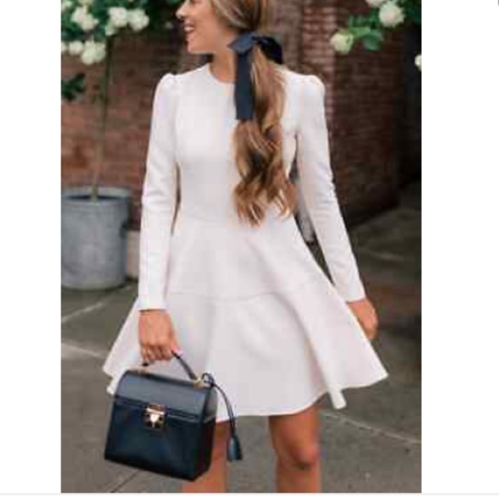 Gal Meets Glam ivory “Celeste” dress, size 00